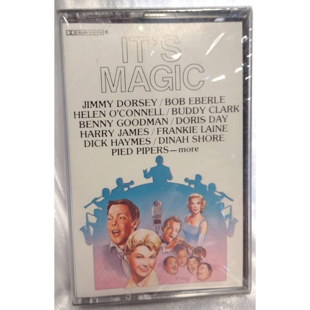 It's Magic Oldies Cassette Tape New Doris Day Jimmy Dorsey Bob Eberle O'Connell